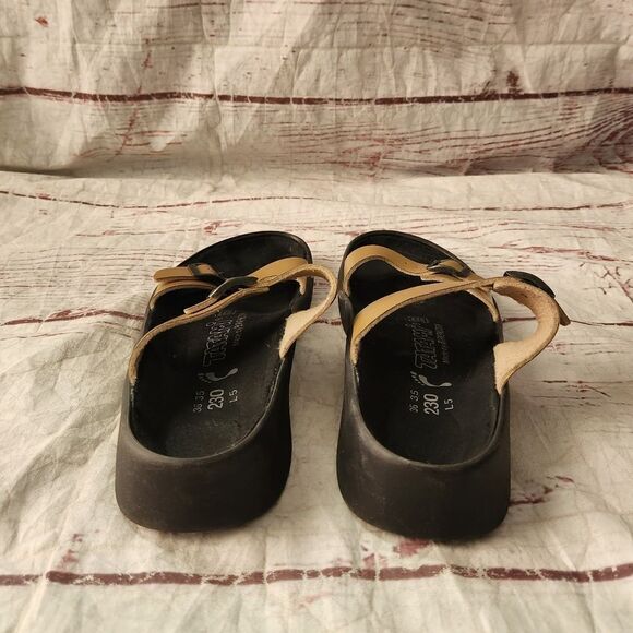 Tatami by Birkenstock 2 Strap Leather Sandal Size 36 - Picture 4 of 6